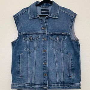 Calvin Klein Denim Oversized Vest